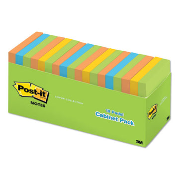 Post-it® Notes Original Pads In Floral Fantasy Colors, Value Pack, 3 X 3, 100 Notes-pad, 14 Pads-pack freeshipping - TVN Wholesale